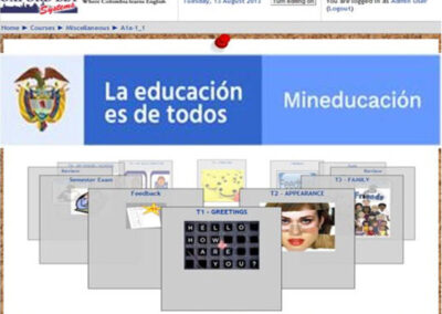 Colombia Ministry of Education using Aula